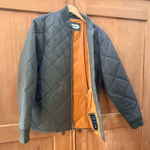 Taylor Stitch Jackets & Coats Quilted Bomber Jacket Espresso Sz 4